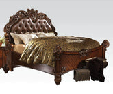 Vendome PU & Cherry California King Bed Model 21994CK By ACME Furniture